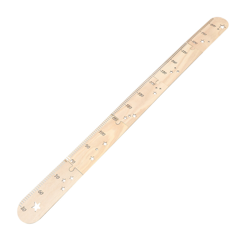 3Sets Wooden Height Chart Growth Ruler For Kids Wall Decor Ohphcall