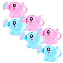 24Pcs Assorted Color Elephant Bath Toys for Toddler Boys and Girls ABS