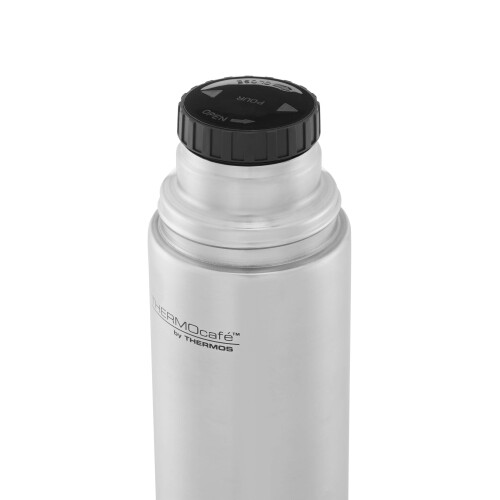 Thermos Thermos Thermo Cafe SS Flask  181109 Silver 05 Litre 1