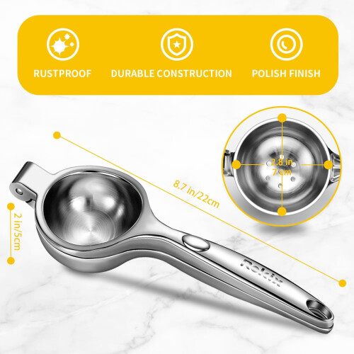 Rekix lemon Squeezer, Max Extraction Hand Press 1