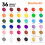 Shuttle Art Acrylic Paint Set - 36 Colours (60ml 2