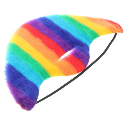 4St Multikleuren Stoffen En Baard Cosplay Feest