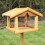 Kingfisher Premium Bird Table with Built in Feeder 2