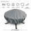 FiNeWaY Heavy Duty Premium Large Waterproof Fire Pit Cover - Size: 131cm Diameter Approx. 2