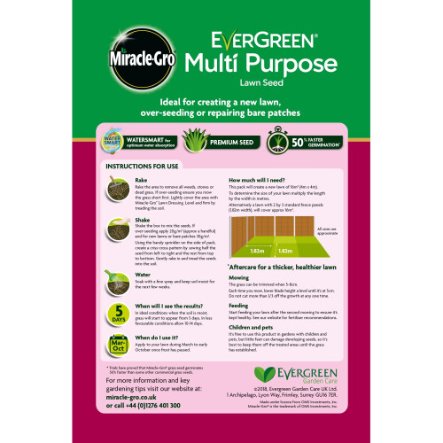 MG M/P Grass Seed 480G DU 119730 1