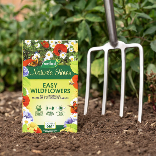 Natures Haven Easy Wildflower Mix Box - 1.2kg, GR 1