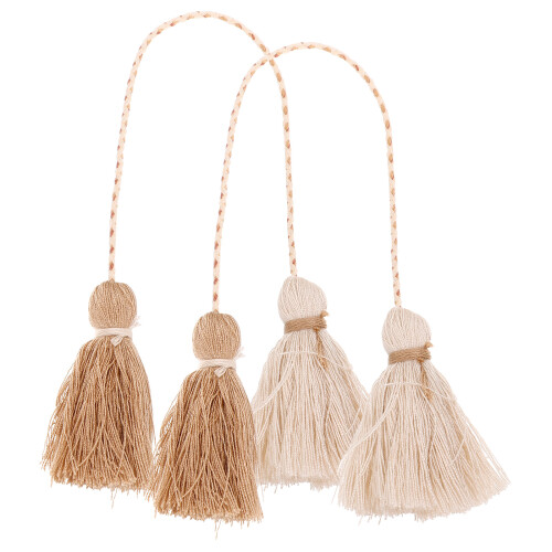 6Pièces Pompons Décoratifs Pour Rideaux Accessoires