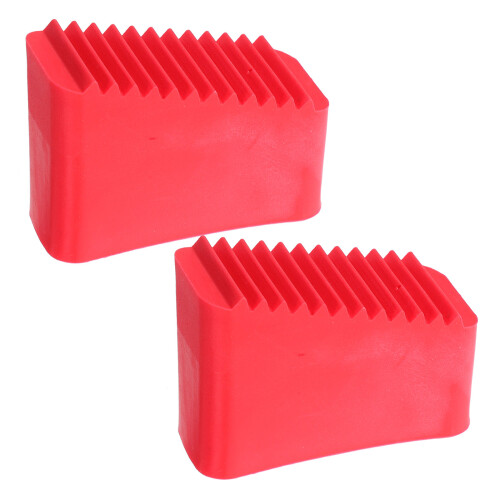 4Pièces Couvre Pieds D'échelle Rouge Antidérapant Durable