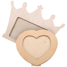 8Pcs DIY Wood Picture Frames Light Yellow Unfinished Frames