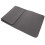 4Pcs Dark Grey Laptop Protective Case PU Large Capacity 1