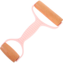 4Pcs Reusable Pink Dual Ends Pastry Roller Wooden Kitchen Tool
