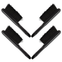 8Pcs Fireplace Duster Brush Set Black for Stove and Bench Cleaning