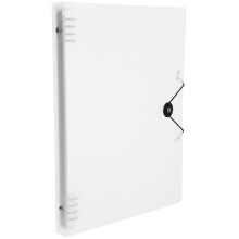 2Pcs Practical Transparent Notebook Binder Covers Portable and Sturdy