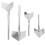 12Pcs Lightweight Silver Drywall Corner Tool Set for Home Wall Corners 1