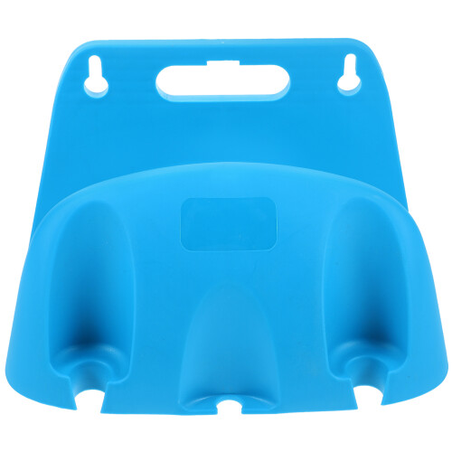 2Pcs Plastic Hose Hanger Wall Mount Blue Heavy Duty Storage Organizer