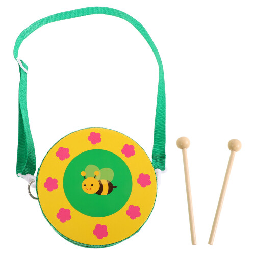4Sets Groene Handtrommel Set Voor Kinderen Educatieve Percussion