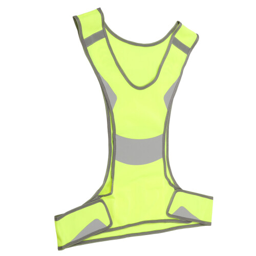 3Pièces Gilet Réfléchissant Course Cyclisme Vert Durable