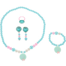3Sets Resin Kinderschmuckset Blau Für Schmuck Zum Dekorieren