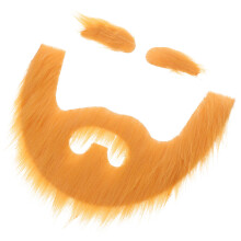 3Ensembles Barbe Factice En Tissu Pour Enfants Cosplay