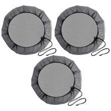 9Pièces Filet Protecteur Noir Seau Pluie Ajustable
