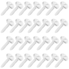 400Pièces Clous Décoratifs Argentés Double Jambe Pour Travaux Manuels