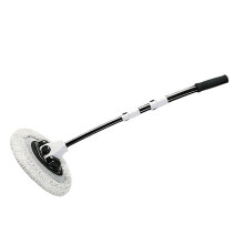 Cepillo para lavado de autos con poste de aluminio y microfibra