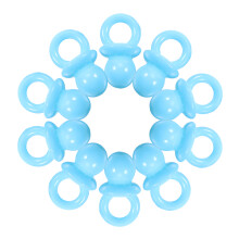 4St Blauwe Acryl Speentjes Baby Shower Tafeldecoratie