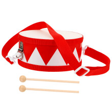 3Sets Kleine Snaredrum Voor Kinderen Met Verstelbare Riem Multi