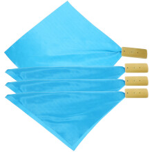 5Sets Blauwe Chinese Kuaiban Klappers Van Bamboe Voor Kinderen