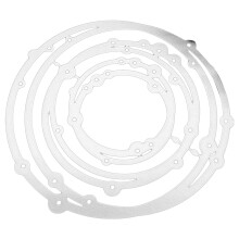 5Pièces Matrices Découpe Argent DIY Embossage Papier Carte Garland