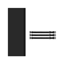 2 Packs Portable AC Hose Insulation Sleeve, Portable Air Conditioner Hose Cover Wrap for 5in&5.9in Diameter Exhaust Hose
