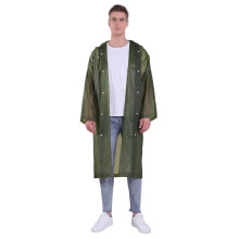 3Pièces Poncho Vert Adulte Portable Et Résistant À L'eau