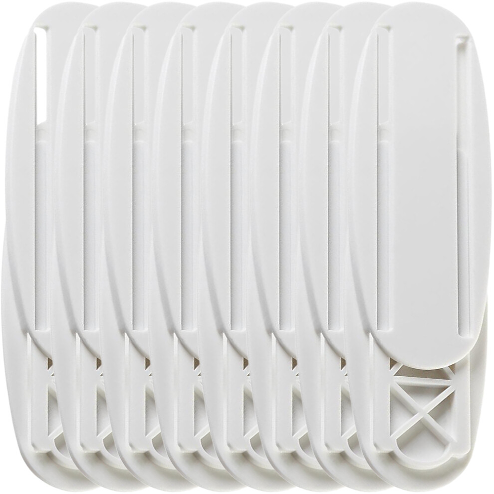 32Pcs Strip Mount Adhesive Holder Sturdy Pp Socket Storage 3643339738496