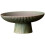 2Pcs Multi-Use Footed Fruit Dish Ceramic Tray for Home and Decor 1