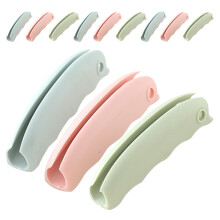 24Pcs Silicone Shopping Bag Grips Labor-Saving Grocery Bag Carriers
