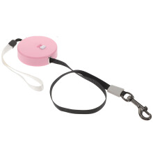 3Pcs Adjustable Pink Retractable Dog Leashes for Small and Medium Dogs