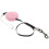 3Pcs Adjustable Pink Retractable Dog Leashes for Small and Medium Dogs 1