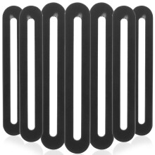 40Pcs Premium Black Steel Chair and Furniture Mending Plates