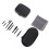 5Sets Black Hearing Aid Cleaning Brush Set Portable Reusable Tools Kit 1