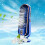 720 Flippable Bladeless Tower Fan, Oscillating Silent Fan with 5 Modes,  Efficient for Bedroom Office 3