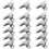 125St Rvs Multi-Inzetbare Geldclips Kaarten Contant 1