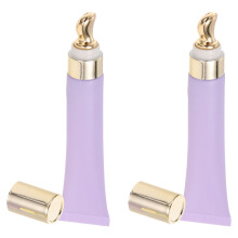 6St Violet Oogcrème Tube Set Cosmetisch Dispenser Pp+metaal