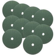 100Pcs Green Non- Cover Mulch Mats for Tree Protection