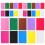 200Pièces Éponge Artisanat Multicolores Pour Projets DIY 1