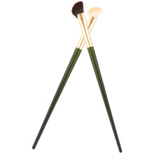 4Stk -Make-Up- Grün Mit Holzgriff Für