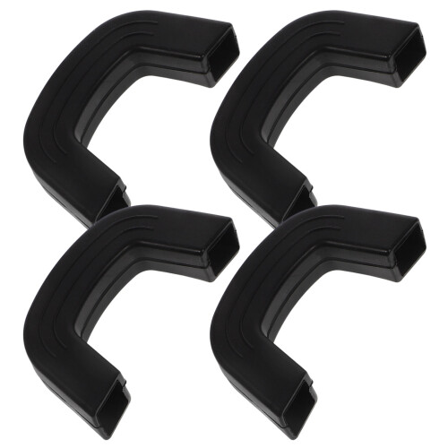 16Pcs Silicone Pot Handle Holders Black Anti-Scalding Pot Grip Covers