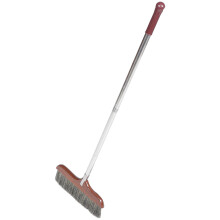 5Pcs Portable Soft Broom Wood Handle Coffee for Indoor and Camping Use