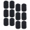 24Pcs Saxophone Felt Pillars Black Felt Columns for Repairing Tools 1