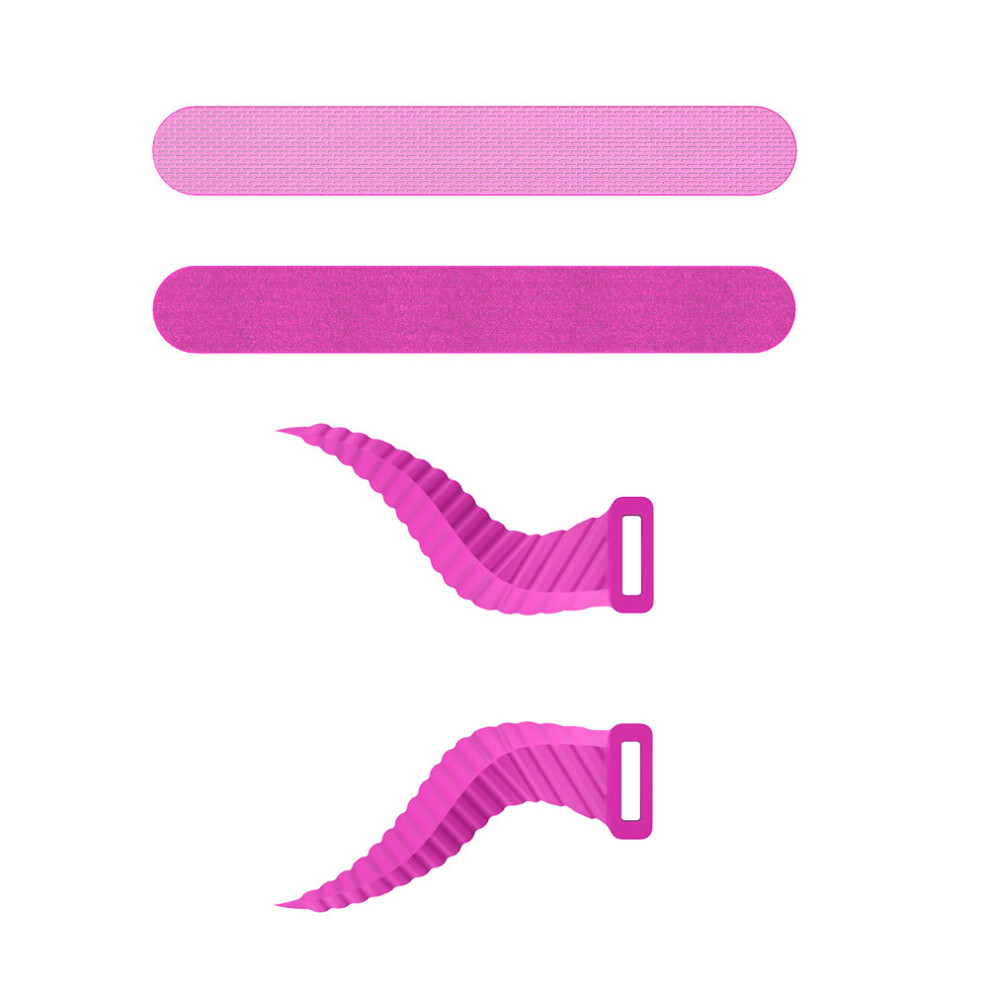 5Pairs Rosy Headset Horn Props Silicone Attachment For Headphone Decor 3642825056656