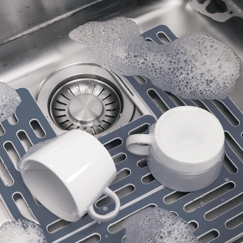 Joseph Joseph Joseph Joseph Sink Saver- 2 piece Adjustable Kitchen Sink Protector 1